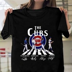 Chicago Cubs Abbey Road Signatures Shirt
